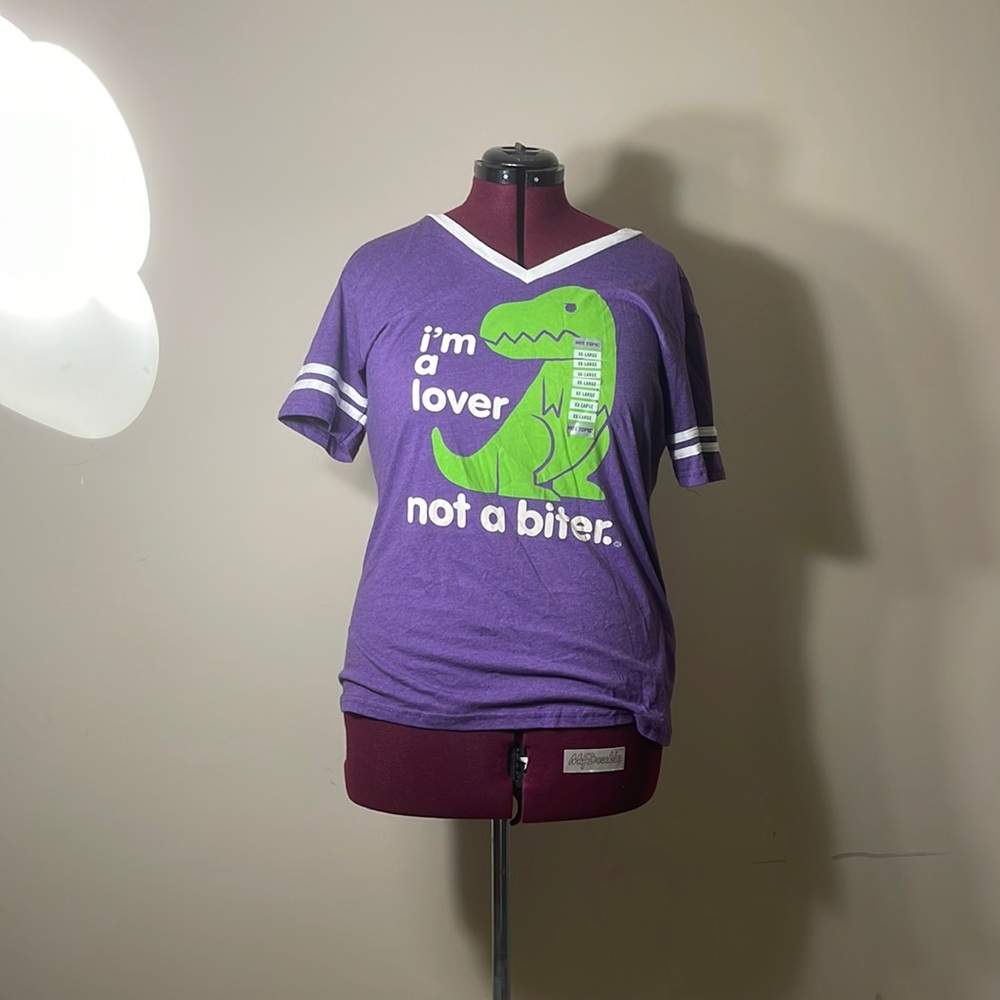 I’m a lover not a biter hot topic xxl nwt